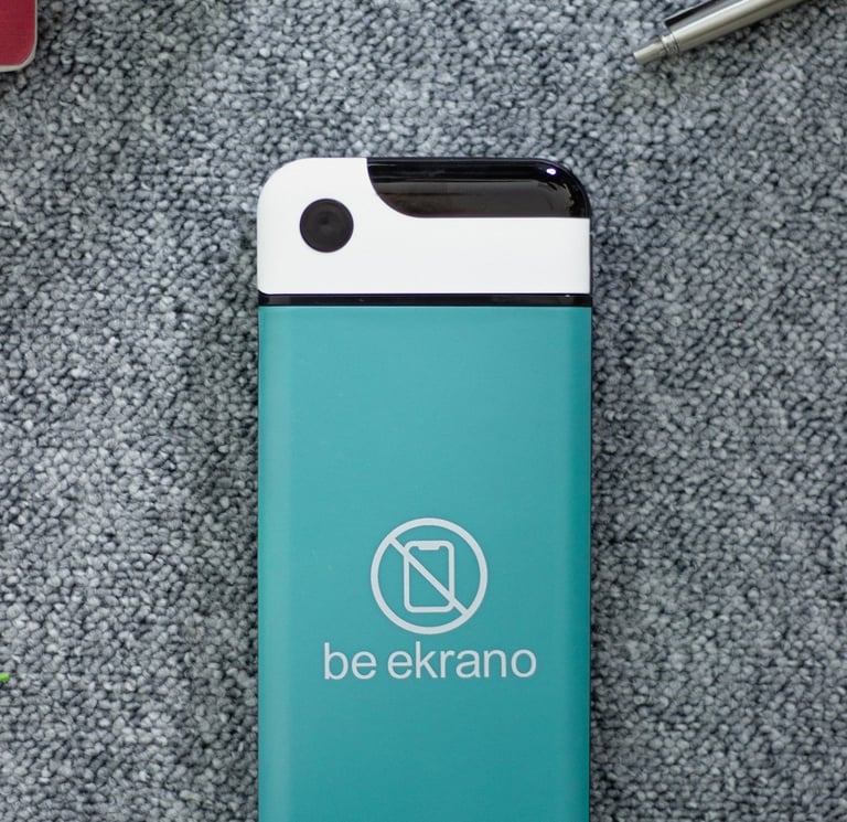 Beekrano telefono detox dėžutė 