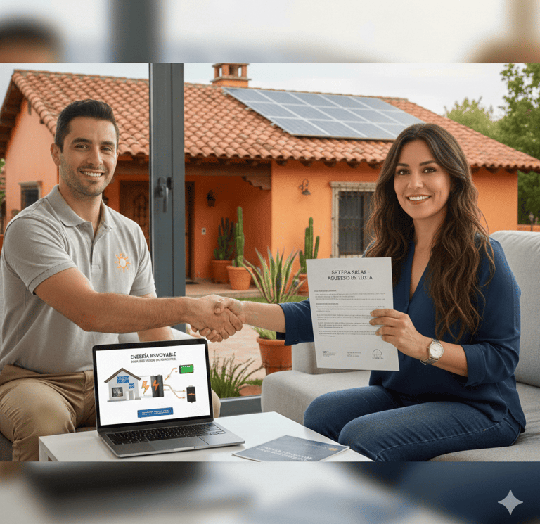 cotización para instalación de paneles solares y calentadores solares