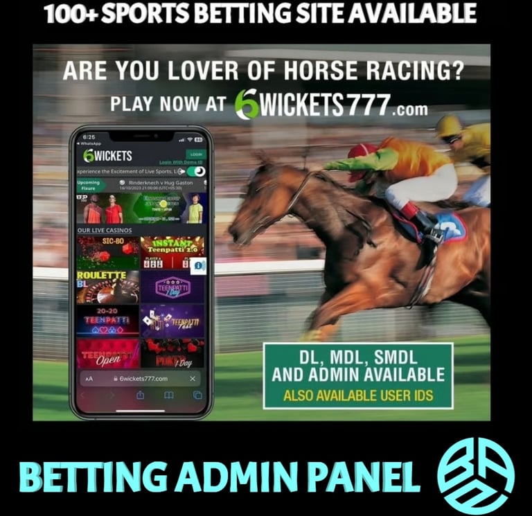 6Wicket Betting ID 2026: India’s #1 Master & Admin Panel Provider – Rental & Sharing Guide
