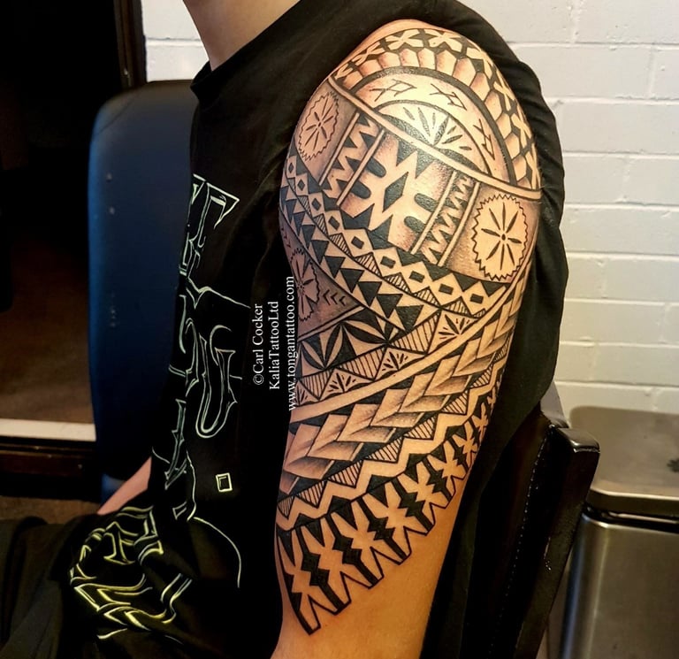 carl cocker polynesian tattoo artist brisbane sydney perth melbourne australia 