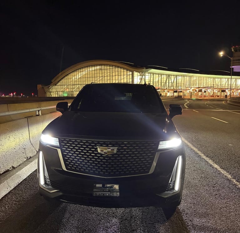 Cadillac Escalade airport transfer service at Toronto Pearson Airport