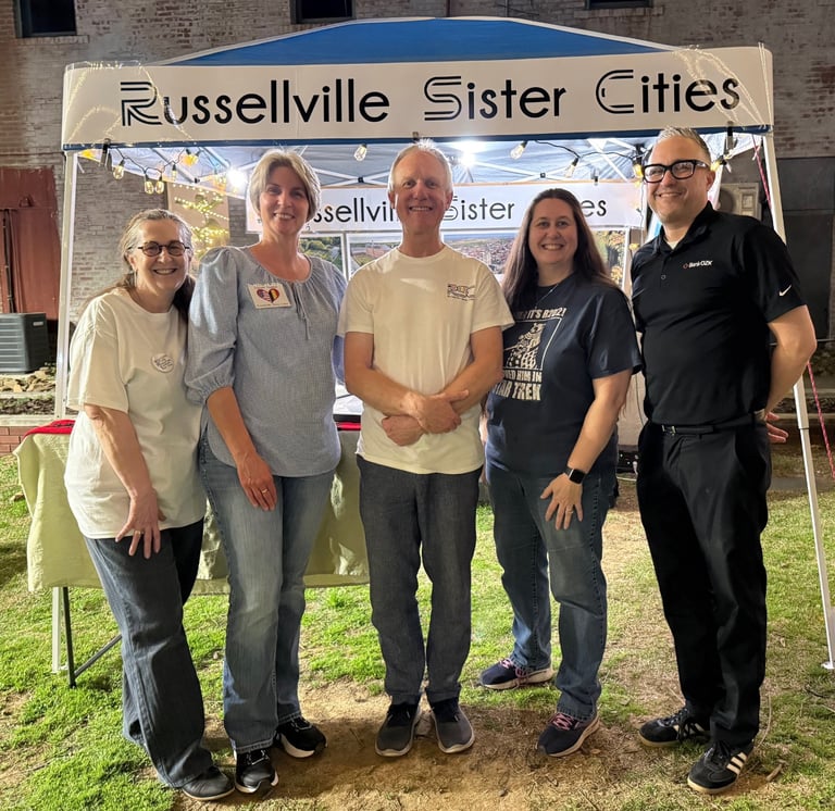 Russellville Sister Cities board members