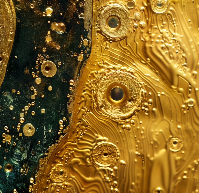 Microscopic Gold