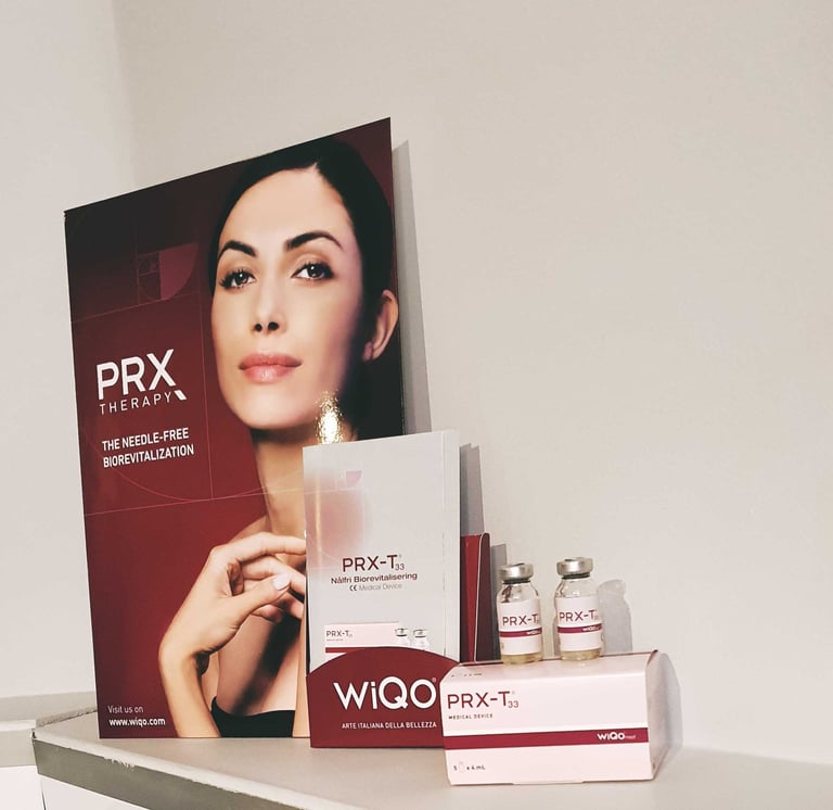 box and vials prx-t33 