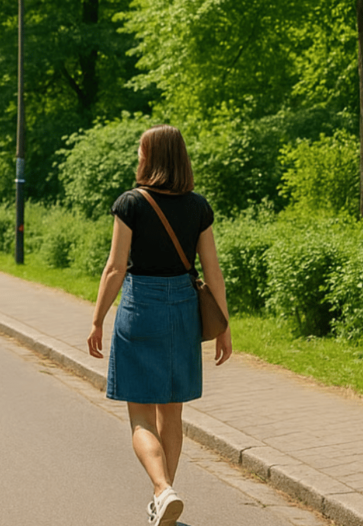 A pied pour la journée sans voiture