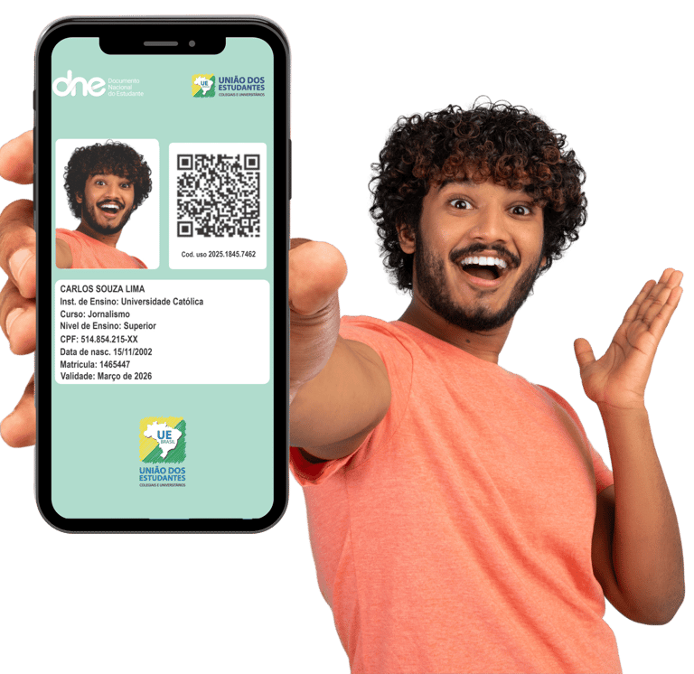 Carteira de estudante UEBRASIL, DNE Documento Nacional do Estudante, CIE Carteira estudantil