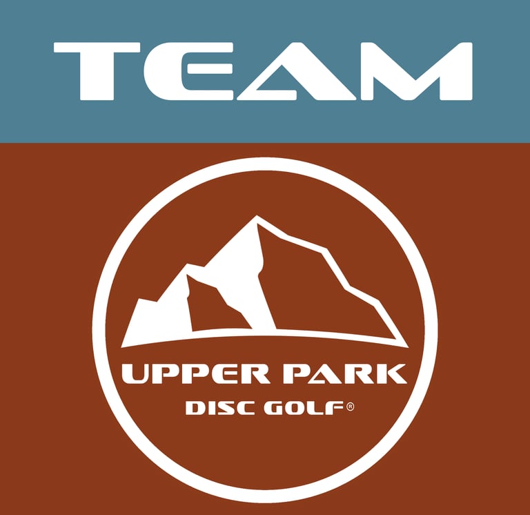 uppper park disc golf team logo