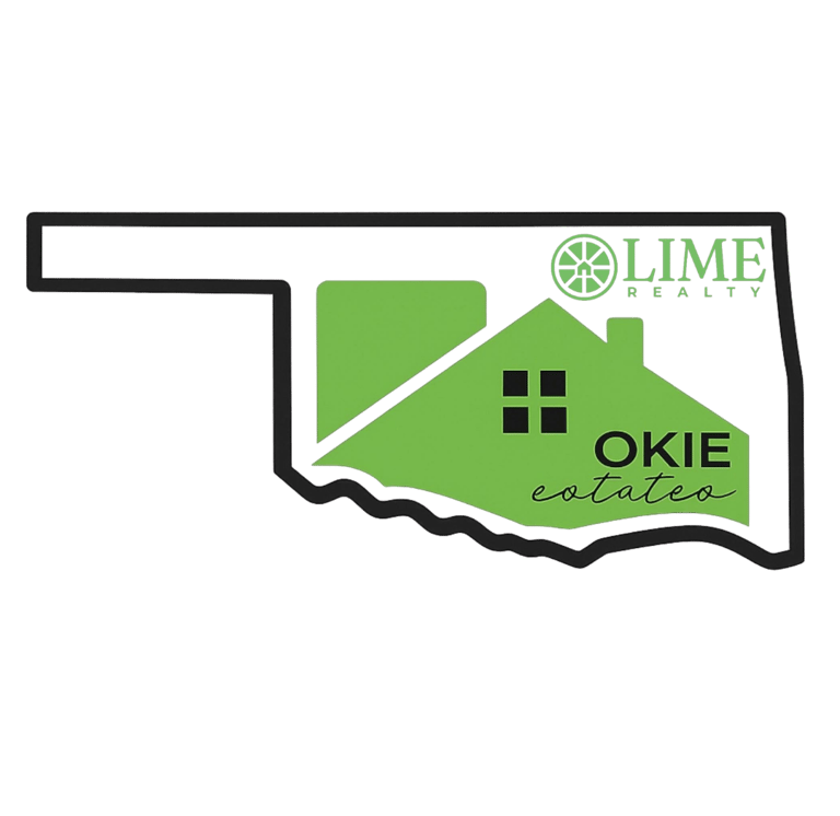 Okie Estates residential real estate services in Oklahoma logo