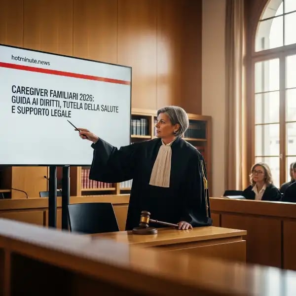 a judge in a courtroom with a judge and a judge