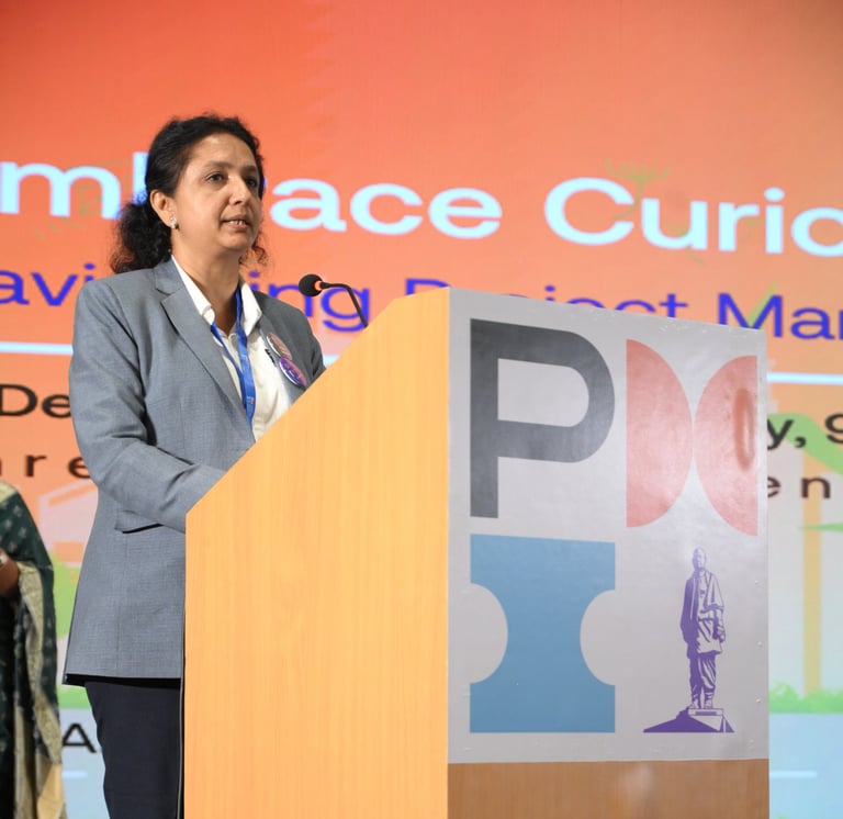 Co-Chair at PMI Gujarat Chapter 2025 Conference, ANANTAM 2025
