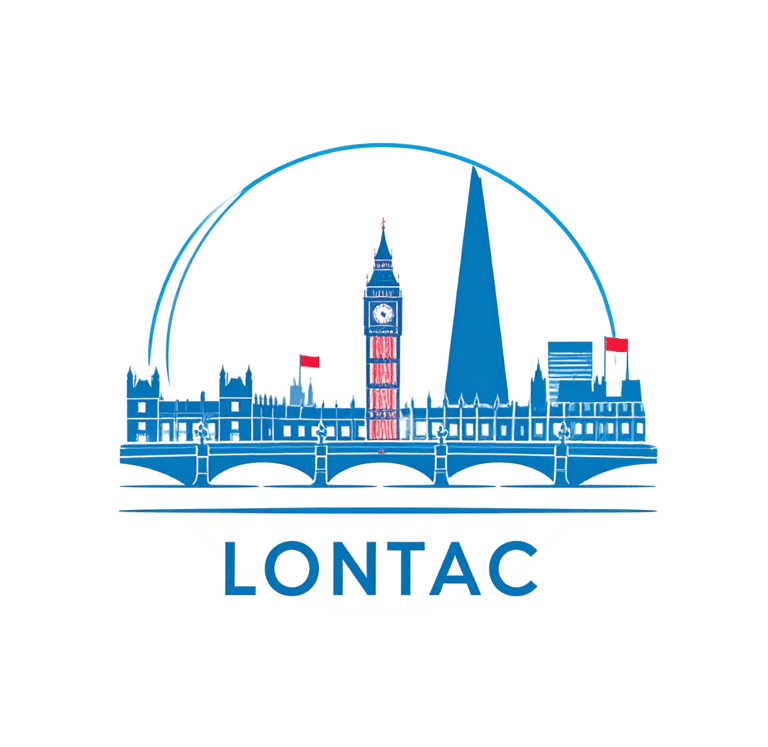 symbol of LONTAC conference, London Skyline