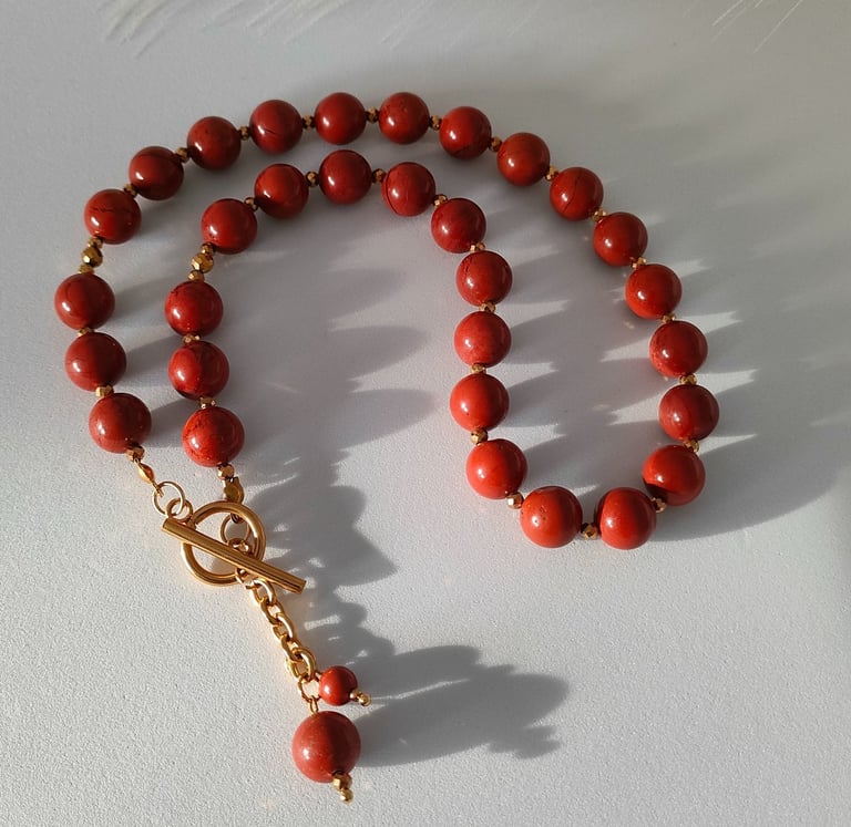 Naszyjnik z kamieni naturalnych