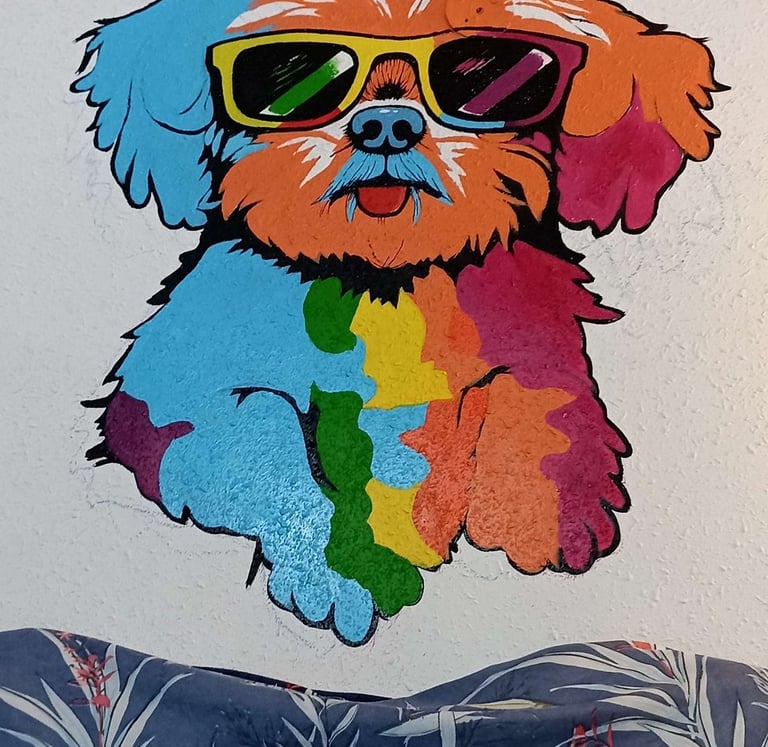 Divine handloom wall art