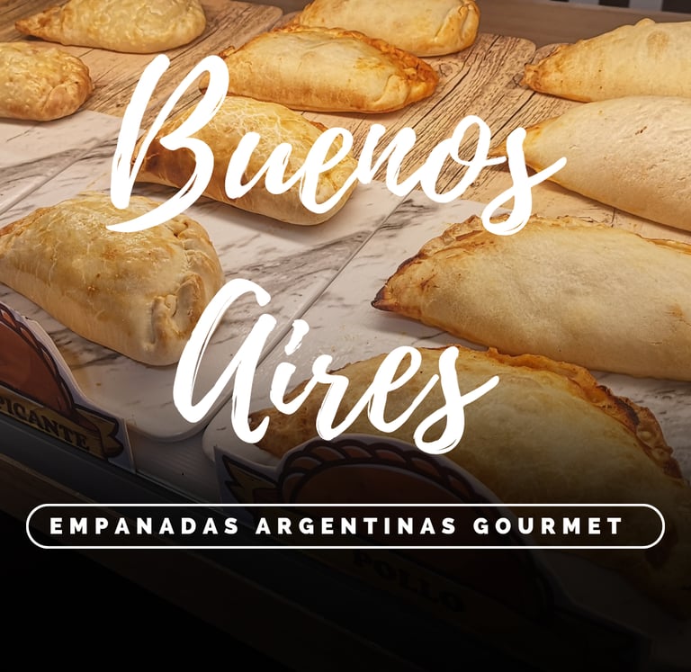 Empanadas argentinas en local Buenos Aires Coslada