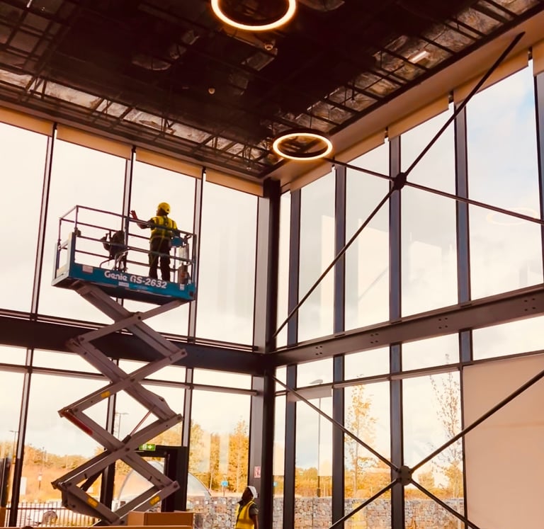 Expert Cleanmax team ensuring spotless, safe commercial and industrial spaces.