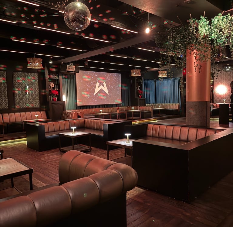 Corporate holiday event at Hyde Sunset Los Angeles executed by LB Event Consultants