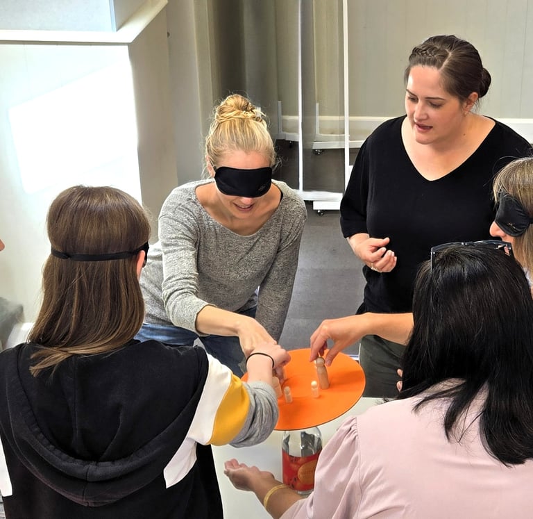 Playful team-building challenges to improve collaboration and communication