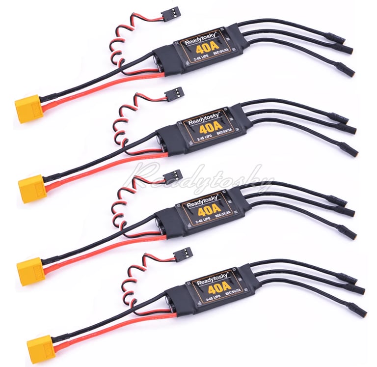 Esc Readytosky 40A 2-4S com UBEC 5V 3A