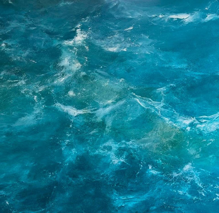 Onda - Painting by MJ Dominey