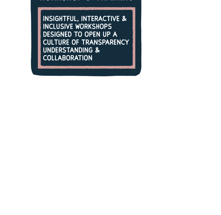 Neuro-inclusive & creative minds workshop, workplace training, honest, reality of neurodivergence