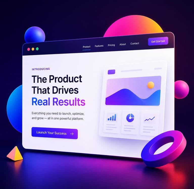 Product/Saas Landing 