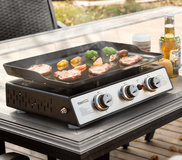 royal gourmet tabetop griddle