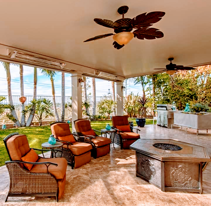 Custom Built patio cover Houston
