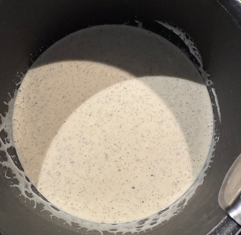 ganache montée vanille