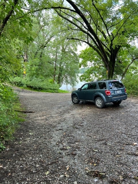 Touching the Water of Nescopeck PA