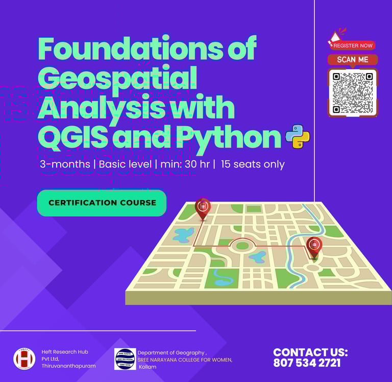 foundations of geospatial analysis with QGIS and Python 