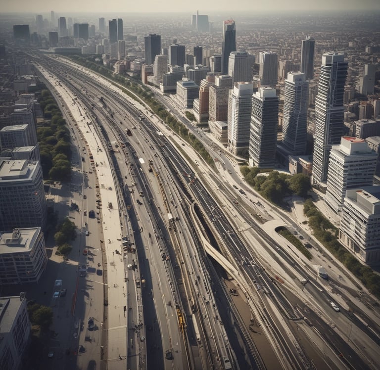 blue and white striped round textile