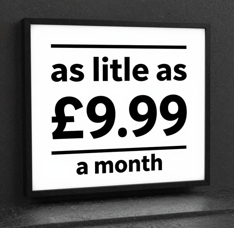advertise your hypnotherapy business from as little as £9.99 a month