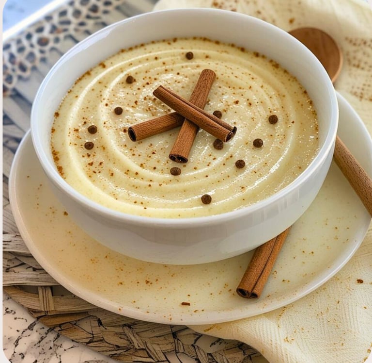 Rich and Creamy Caribbean Cornmeal Porridge