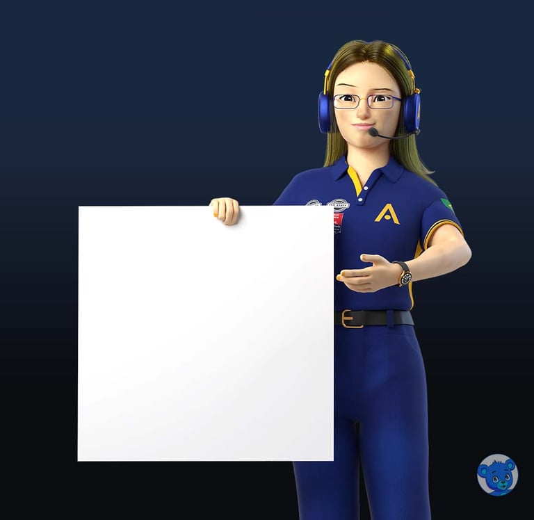 personagem 3D e mascote 3D