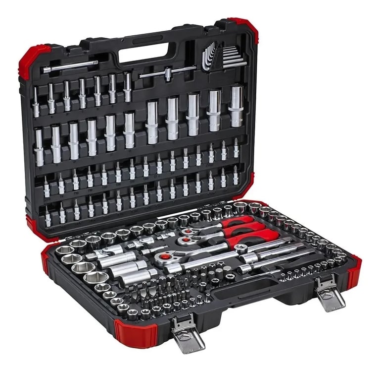 Jogo Kit Ferramentas 172 Peças R45603172 Gedore Red