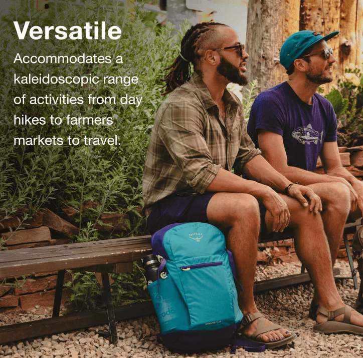 Travelers with Osprey Daylite Plus Daypack for a visit to their favorite National Park