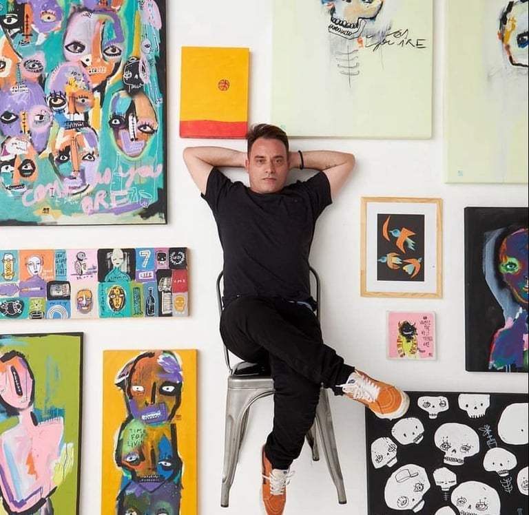 artista Rafael Parisotto