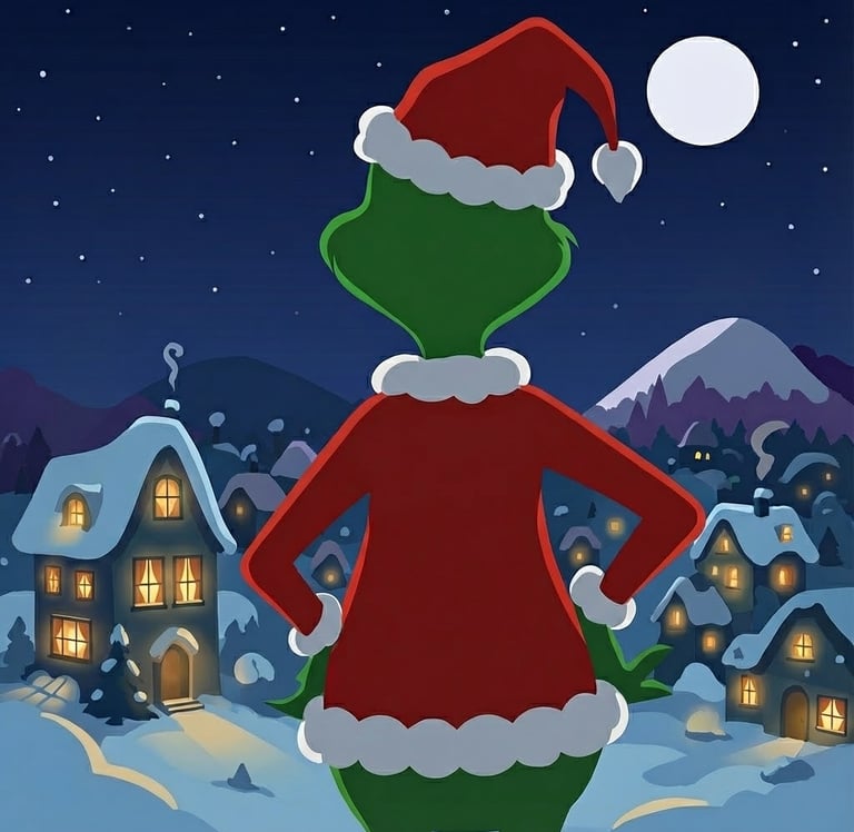 mean and green christmas escape room