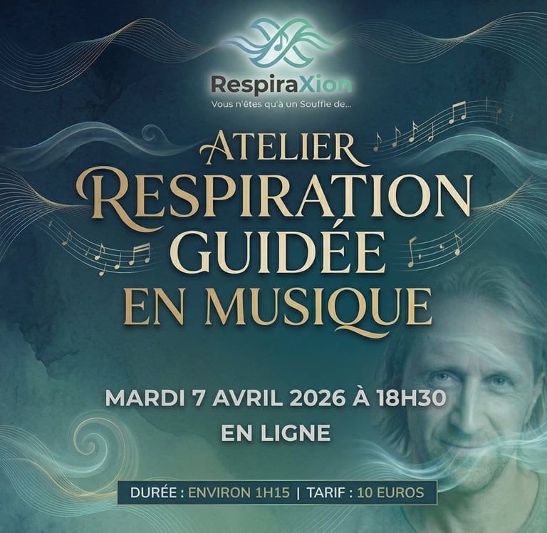 Séance de respiration en direct en ligne