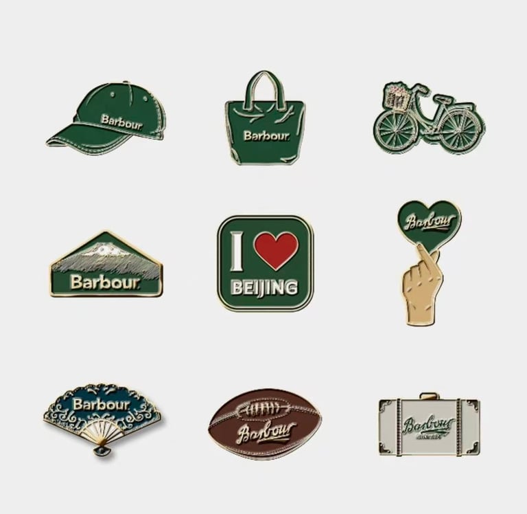 insignia metálica personalizada