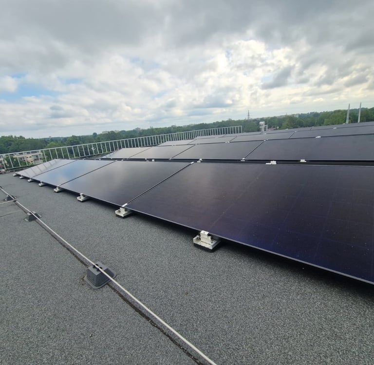 Saules paneļi uzņēmumiem