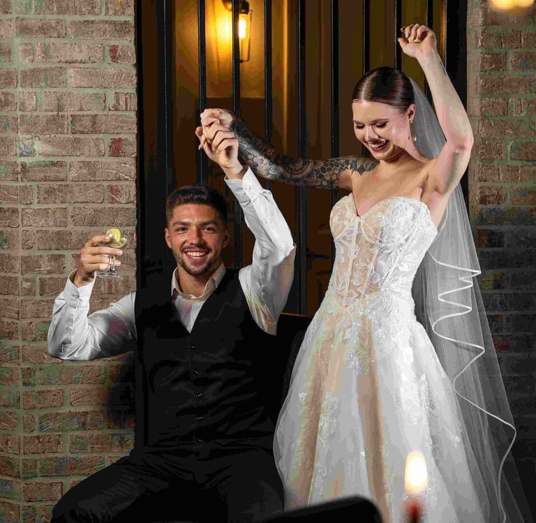 chapel and cellar tweeds custom suits theory bridal