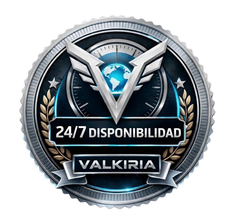 Disponibilidad 24/7 la empresa Valkiria Elite Global service - Control de accesos y Reformas integrales
