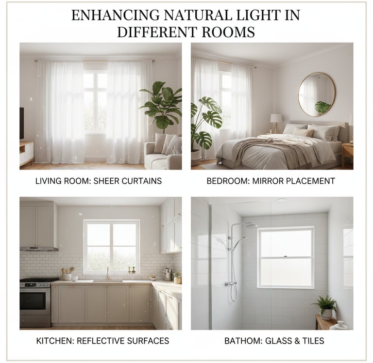 home decor - enhancing natural light