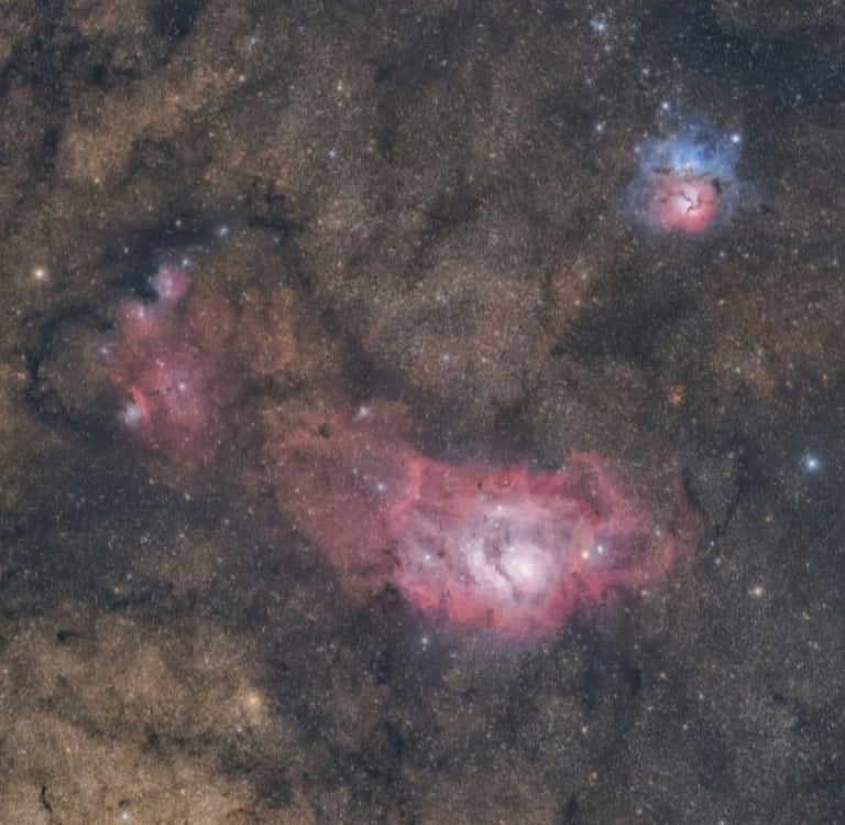 M8 Nebulosa Laguna scattata dall'amico Gian Lorenzo Ferretti