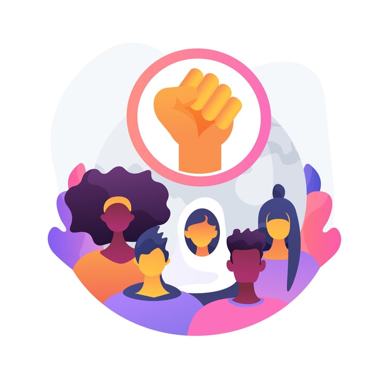 visuel symbolise l'empowerment