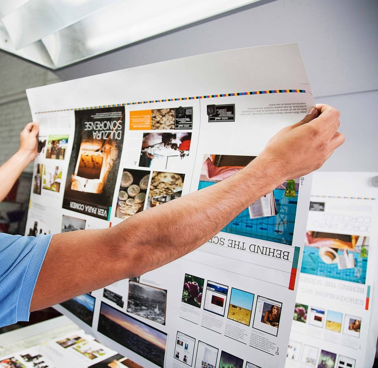 High-quality printing for branding, marketing, and business materials