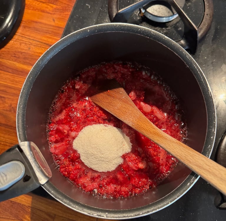 confit framboise litchi