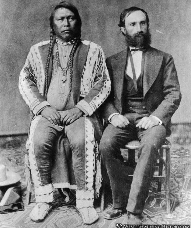 Chief Ouray and Otto Mears