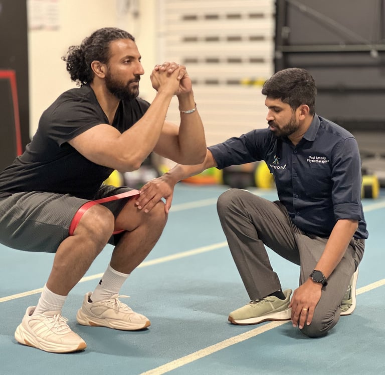 Sports injury rehabilitation physiotherapy in Neath, South Wales